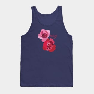 Roses Flowers Rosy type Tank Top